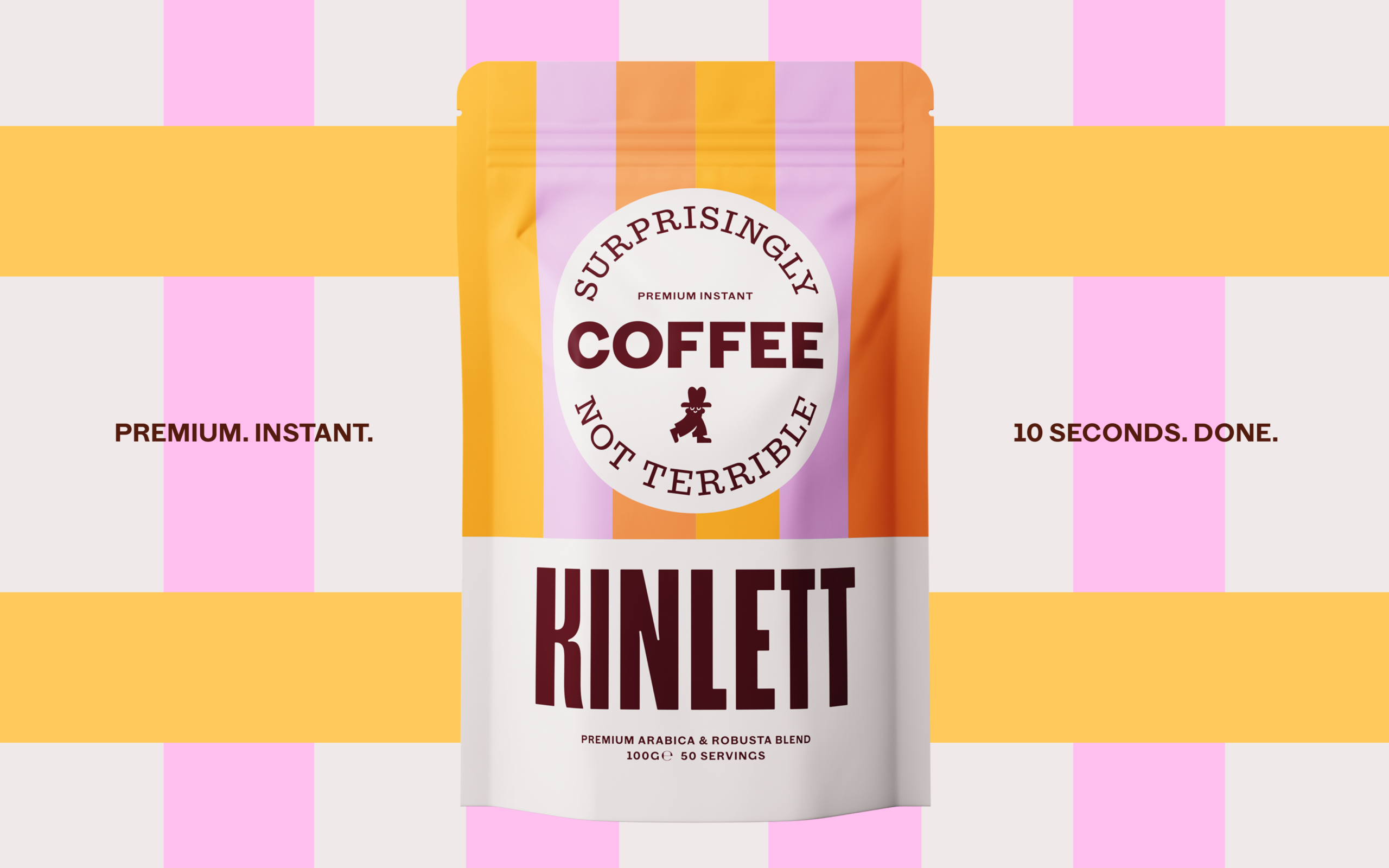 Kinlett Instant Coffee Packaging Design Tinge 16