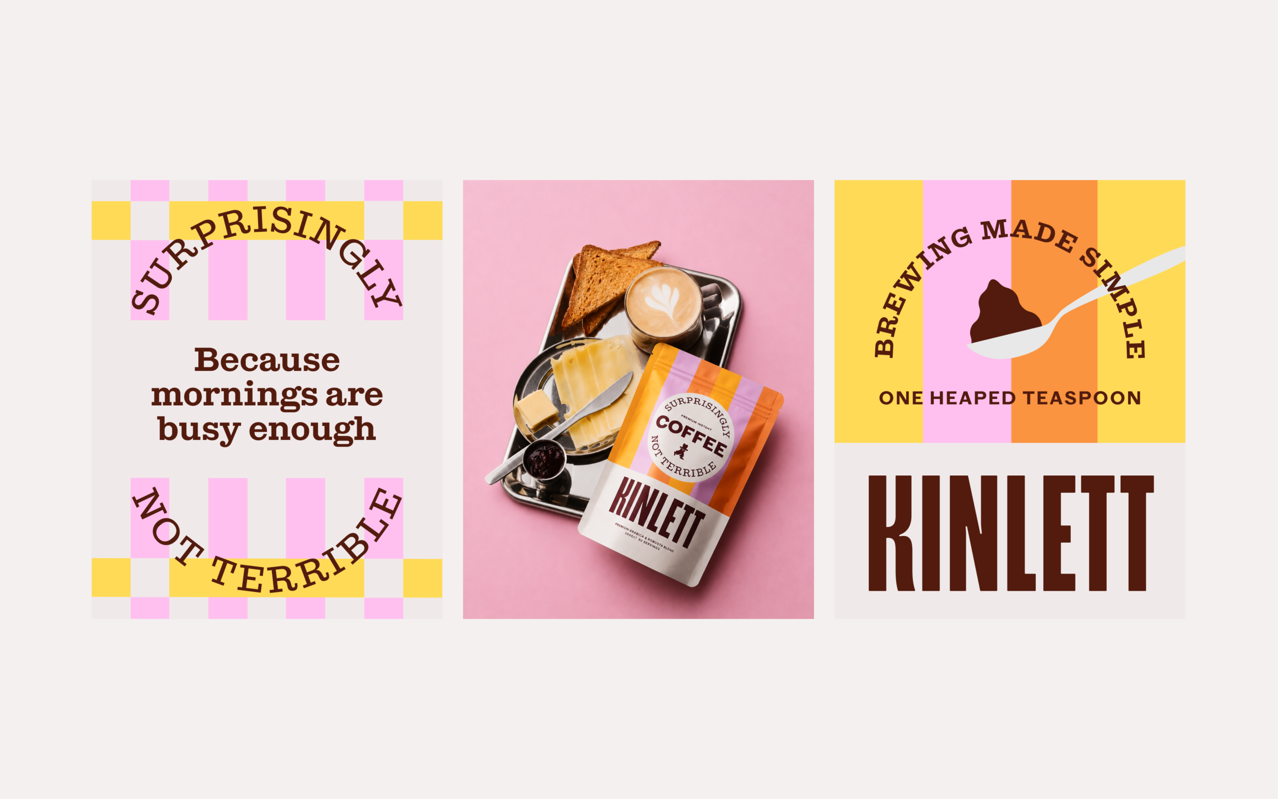 Kinlett Instant Coffee Packaging Design Tinge 22