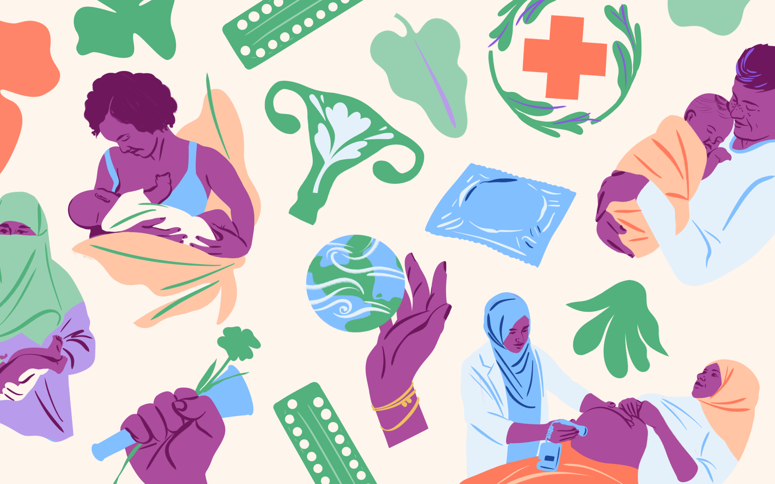 International Confederation Midwives Healthcare Branding Tinge 02